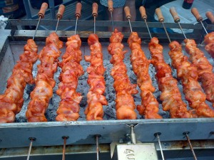 Street food on offer at the festival